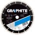 Graphite Disc de taiere diamantat 230x22,2x2,5 mm, segmentat