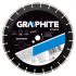 Graphite Disc de taiere diamantat 350x25,4x3,2 mm, segmentat