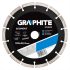 Graphite Disc de taiere diamantat 180x22,2x2,5 mm, segmentat