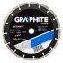 Graphite Disc de taiere diamantat 230x22,2x2,7 mm, segmentat