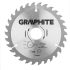 Graphite Panza de ferastrau circular din 165x30 mm, 30 dinti
