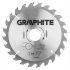 Graphite Panza de ferastrau circular din 160x20 mm, 24 dinti