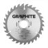 Graphite Ferastrau circular din 160x20 mm, 30 dinti
