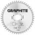 Graphite Panza de ferastrau circular 185x20 mm, 48 dinti