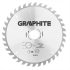 Graphite Panza de ferastrau circular din 216x30 mm, 36 dinti