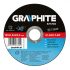 Graphite Disc de taiere 125x1,6x22,2 mm, pentru metal