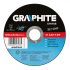 Graphite Disc de taiere 125x2,5x22,2 mm pentru metal