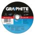 Graphite Disc de taiere 180x1,6x22,2 mm, pentru metal