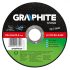 Graphite Disc de taiere 115x1,6x22,2 mm, pentru piatra