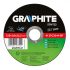 Graphite Disc de taiere 125x1,6x22,2 mm, pentru piatra