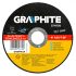 Graphite Disc de taiere 115x1x22,2 mm, inox