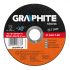 Graphite Disc de taiere 125x1x22,2 mm, inox