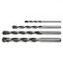 Graphite Set de burghie pentru beton, 4 piese, 4-10 mm prindere cilindrica