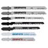 Graphite Set lame de ferastrau deco, 10 piese
