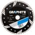 Graphite Disc de taiere diamantat 200x25,4 mm, turbo