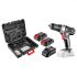 Graphite burghiu fără fir 18V, mandrină rapidă de 13 mm, acumulator 2x2Ah și încărcător