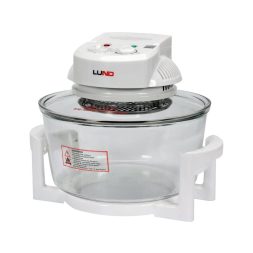 Lund Frigider cu aer cald cu halogen, 17L - alb