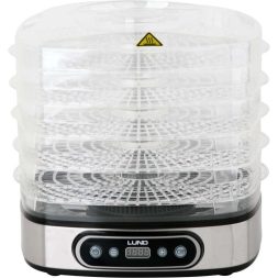 Lund Dehydrator cu cinci tavi si cronometru -500W