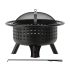 Lund Soba de gradina 80x80x61 cm