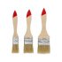 Set de 3 perii cu manere din lemn 1"-1.5"-2"