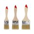Set de 3 perii cu manere din lemn 1.5"-2"-2.5"