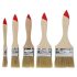 Set de perii 5 piese cu manere din lemn 0,5-2,5"