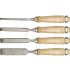 Set tocator de lemn 4 piese cu maner din lemn DIY