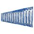 Set de 12 piese set de chei stelute 6-22 mm in suport