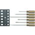 Set de surubelnite 6 piese cu suport pentru scule