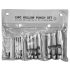 Set de perforatoare pentru piele 2-22 mm 15 bucati