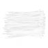 Neo Legaturi de cablu 2,5x100 mm, alb, 100 bucati