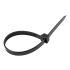 Neo Legaturi de cablu 7,6x200 mm, negru, 50 bucati