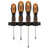 Neo Set de surubelnite cu suport de perete, 4 piese