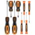Neo Set de surubelnite cu suport de perete, 8 piese