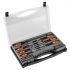 Neo Set de surubelnite cu suport de perete, 27 piese