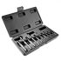 Neo Set de surubelnite, cu capat dreptunghiular, cu burghie pilot, 10 piese, 2-14 mm (M3-M18)