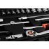 Neo 1/4" soclu si set de biti, 46 piese