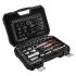 Neo Set de suruburi si biti 1/4"- 3/8", 46 piese