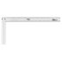Neo Unghi drept 500x235 mm aluminiu