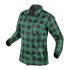 Neo Working Shirt, flanela, verde-negru, XXL