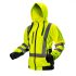 Neo Geaca de lucru Visibility, galbena, cu gluga, M
