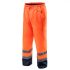 Neo Pantaloni de lucru Visibility, impermeabili, portocalii, S