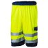 Neo Pantaloni scurti Visibility, galben, plasa, S