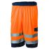 Neo Pantaloni scurti Visibility, portocaliu, plasa, S