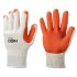 Neo Manusi de lucru din bumbac tricotat acoperite cu latex, 10"