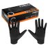 Neo Manusi de lucru, nitril perforat, negru, 100 bucati, L