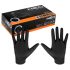 Neo Manusi de lucru, nitril perforat, negru, 100 bucati, M