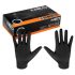 Neo Manusi de lucru, nitril perforat, negru, 100 bucati, XL