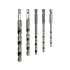 Sthor Set de burghie pentru metale 4-10 mm cu ax hexagonal din 5 piese