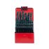 Sthor Set de 25 piese burghiu metalic 1-13 mm HSS cu ax cilindric